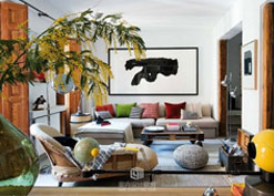 內飾豐富的藝術品愛好者之家