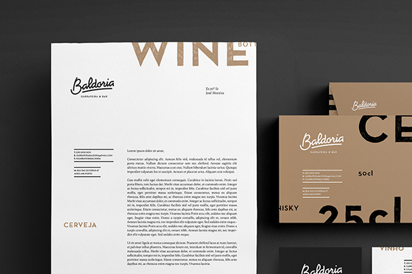 Baldoria – Garrafeira x Bar 酒吧視覺形象設計