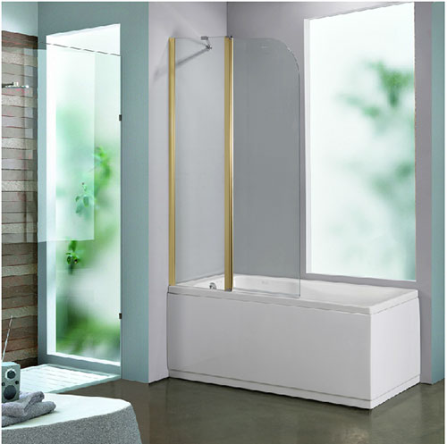 小戶型裝修小搭配大享受-浴缸+屏風