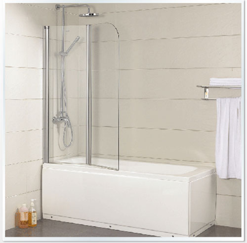 小戶型裝修小搭配大享受-浴缸+屏風