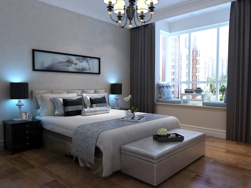 全新的臥室裝修設計作品(三)