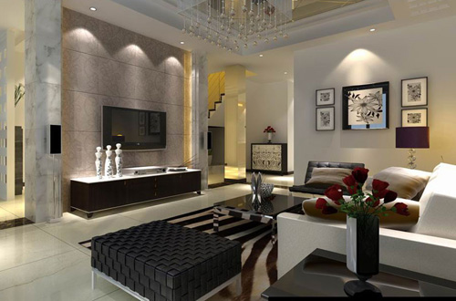 時尚奢華的裝修設計 營造家居浪漫氛圍