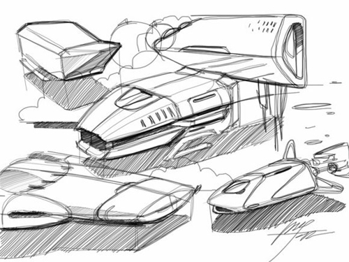 工業設計手繪線稿欣賞