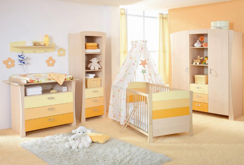 嬰兒房裝修設計三原則