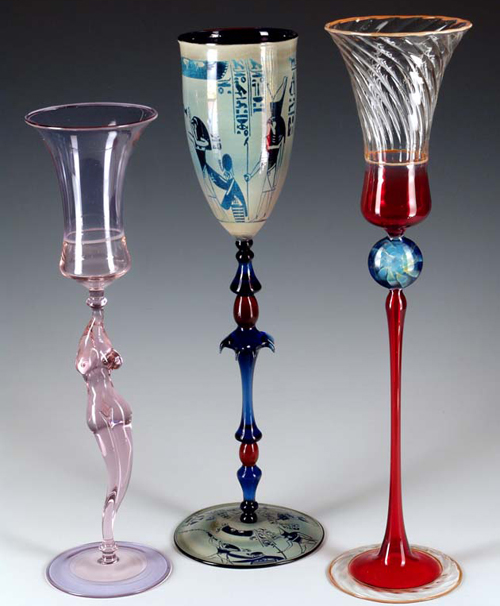 異域風情的玻璃雕塑設計品