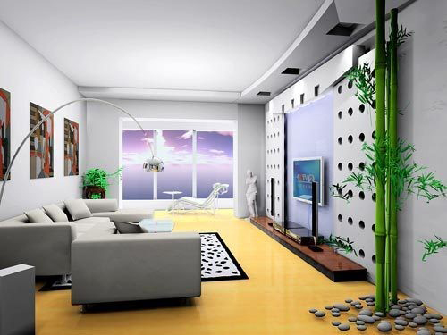 溫馨、浪漫、富有情調的客廳裝修設計