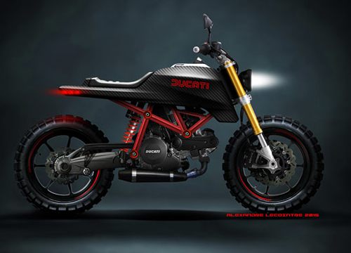 加拿大Alexandre Lecointre越野摩托車設計