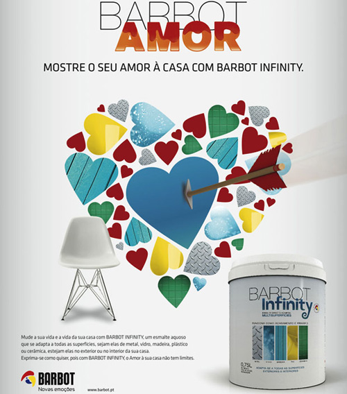 涂料新產品宣傳平面廣告