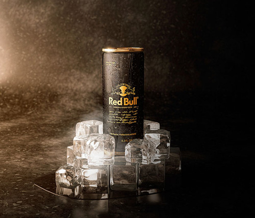 紅牛飲料平面廣告設計