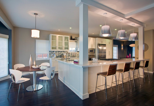 簡(jiǎn)約風(fēng)格的櫥柜設(shè)計(jì) 讓你的廚房變身時(shí)尚主流