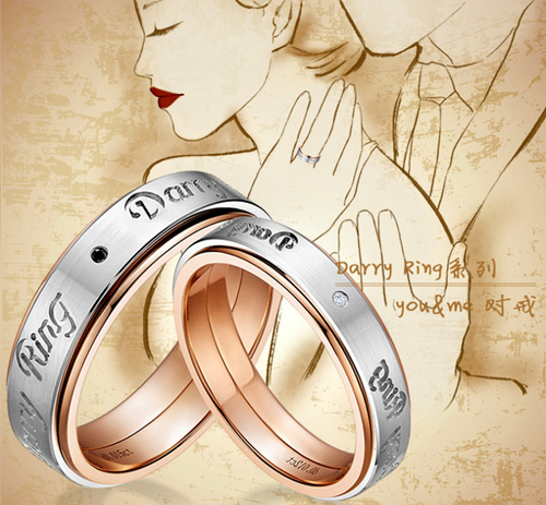 首款可轉動DR結婚戒指,讓愛時刻環繞