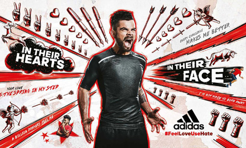 時尚個性的平面廣告設計