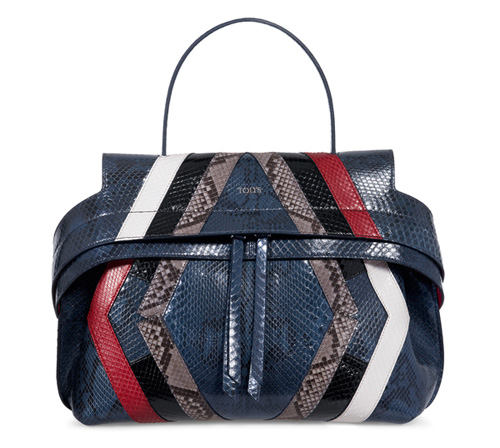 TOD S Wave大嘴包 打造優雅女郎