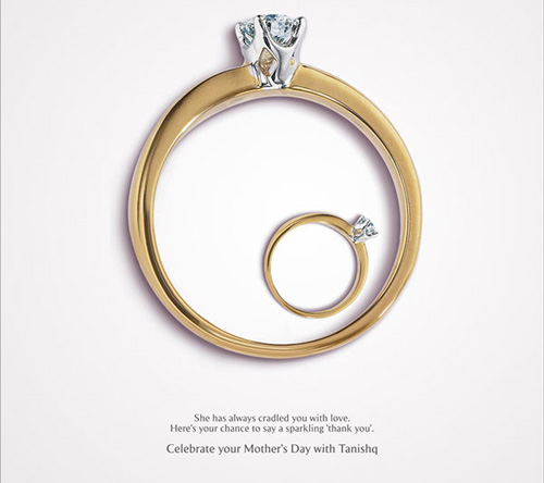 母親節創意平面廣告設計