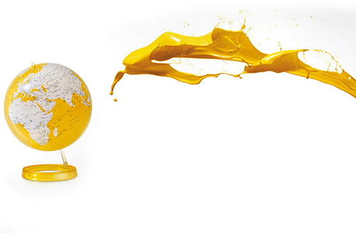 創(chuàng)意十足的地球儀現代燈飾