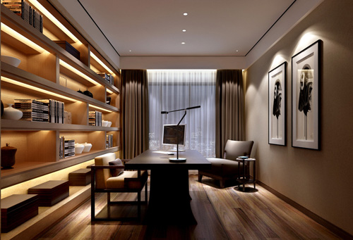 遵循設計原則 打造一個有氛圍的書房