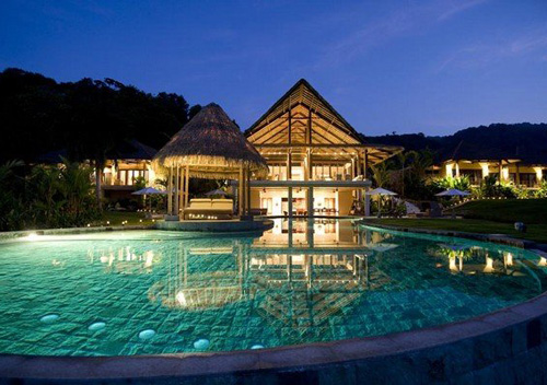 哥斯達(dá)黎加豪華度假海濱別墅設(shè)計