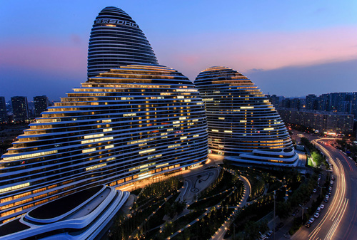 ''弧形建筑''與''室內(nèi)設(shè)計''的不期而遇