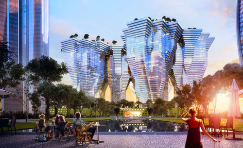 莫斯科多功能超密集發(fā)展建筑設(shè)計