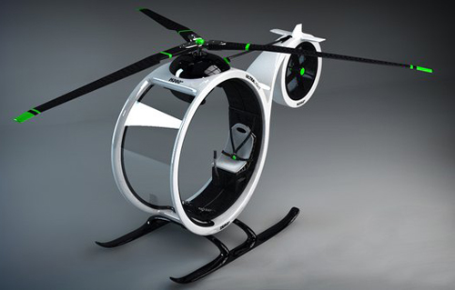 ZEROo 零度無死角概念直升機設計