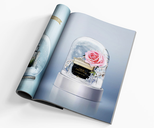 ROUGE雜志化妝品唯美設計