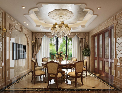 古典歐式的裝修設計 完美演繹古典魅力