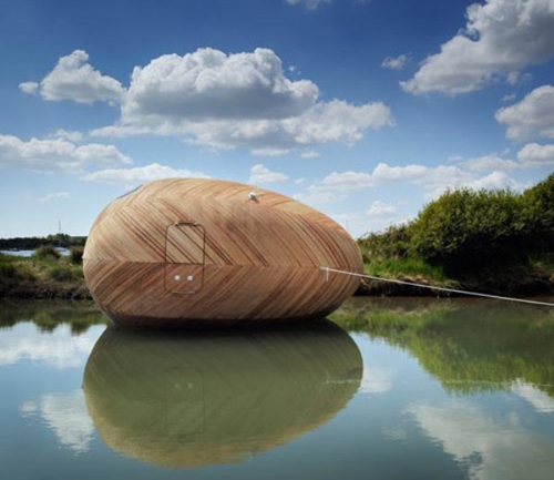 蛋形建筑設(shè)計(jì)-實(shí)驗(yàn)室住宅