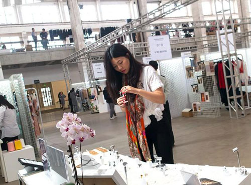 珠寶設計師薩莎攜品牌DaintyBijoux亮相上海時裝周