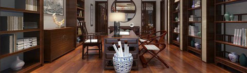 如何打造一個古色古香的中式古典書房