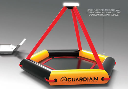 工業(yè)設(shè)計|海上救生氣墊設(shè)計作品