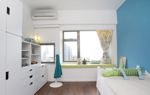 時尚美觀的飄窗設計 讓你感受陽光的舒爽