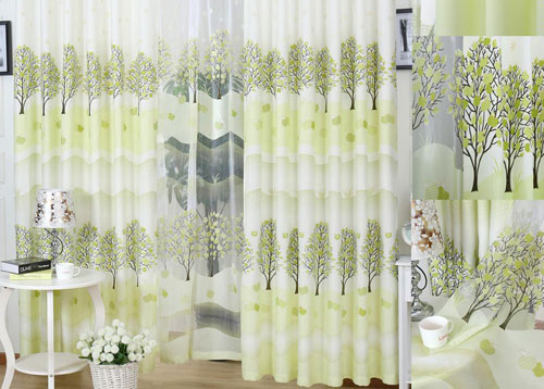 窗簾設計 展現家居清新文藝范兒