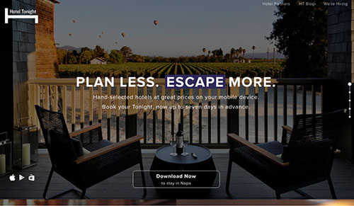 初創公司網站設計作品