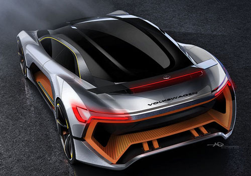 工業(yè)設(shè)計—大眾Pendulus GT概念車設(shè)計欣賞