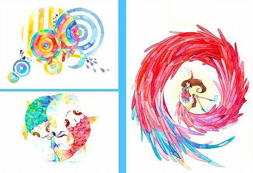 講解平面設計中國文案、色彩、圖像等傳達要素