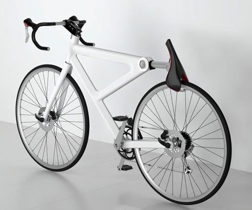 能當鎖用的自行車座位設計