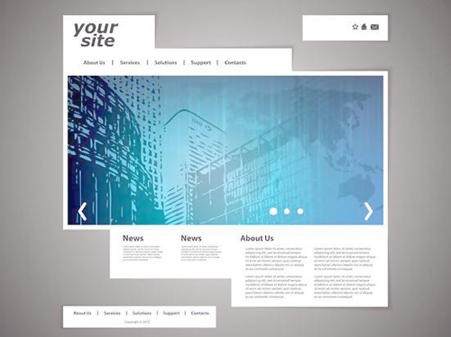 如何用邊框設計突出網頁設計條理性