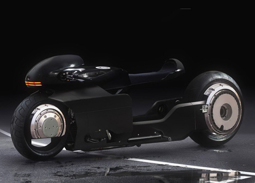 攻殼機動隊摩托車設計