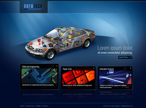 五招教你搞定簡潔風大氣網頁設計