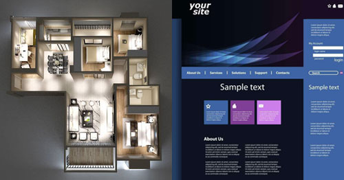 淺析平面設計與網(wǎng)頁設計的不同之處