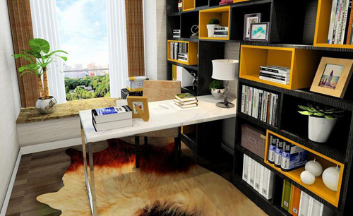 書房飄窗這樣設計 閱讀休憩兩不誤