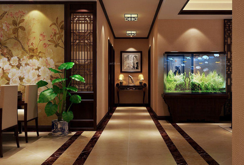 小小玄關的瓷磚設計,歸家后映入眼簾的第一道風景