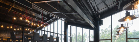 鋼結構海鮮餐廳設計