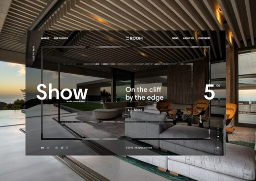 建筑空間設計工作室網站設計