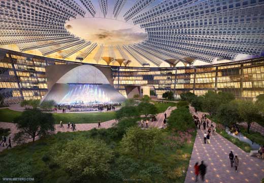 俄羅斯Cubic Meter大手筆建筑群設計作品欣賞