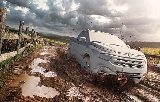 巴西Ramon Saroldi創意廣告中的圖像合成]