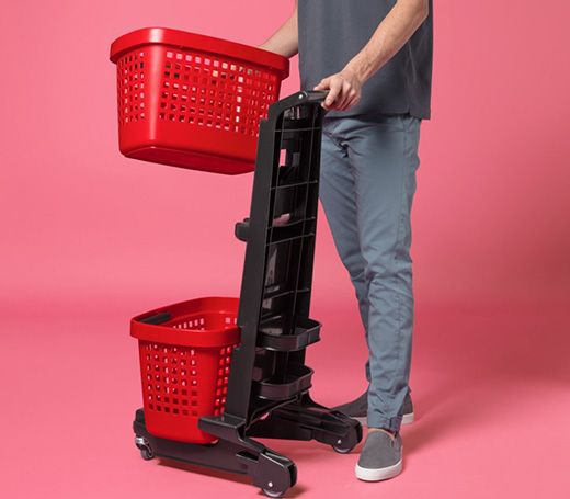 時尚個性的購物籃設計