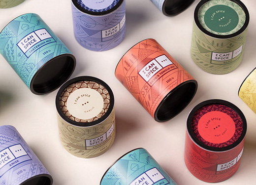 I CAN SPICE優(yōu)質香料混合料視覺包裝設計