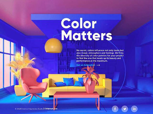 這9個視覺驚艷的網頁,是這樣設計出來的