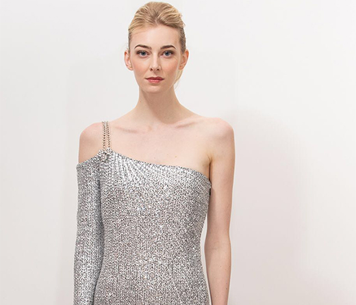 蔡健雅身穿ST.JOHN禮服長裙優雅出席音樂盛典